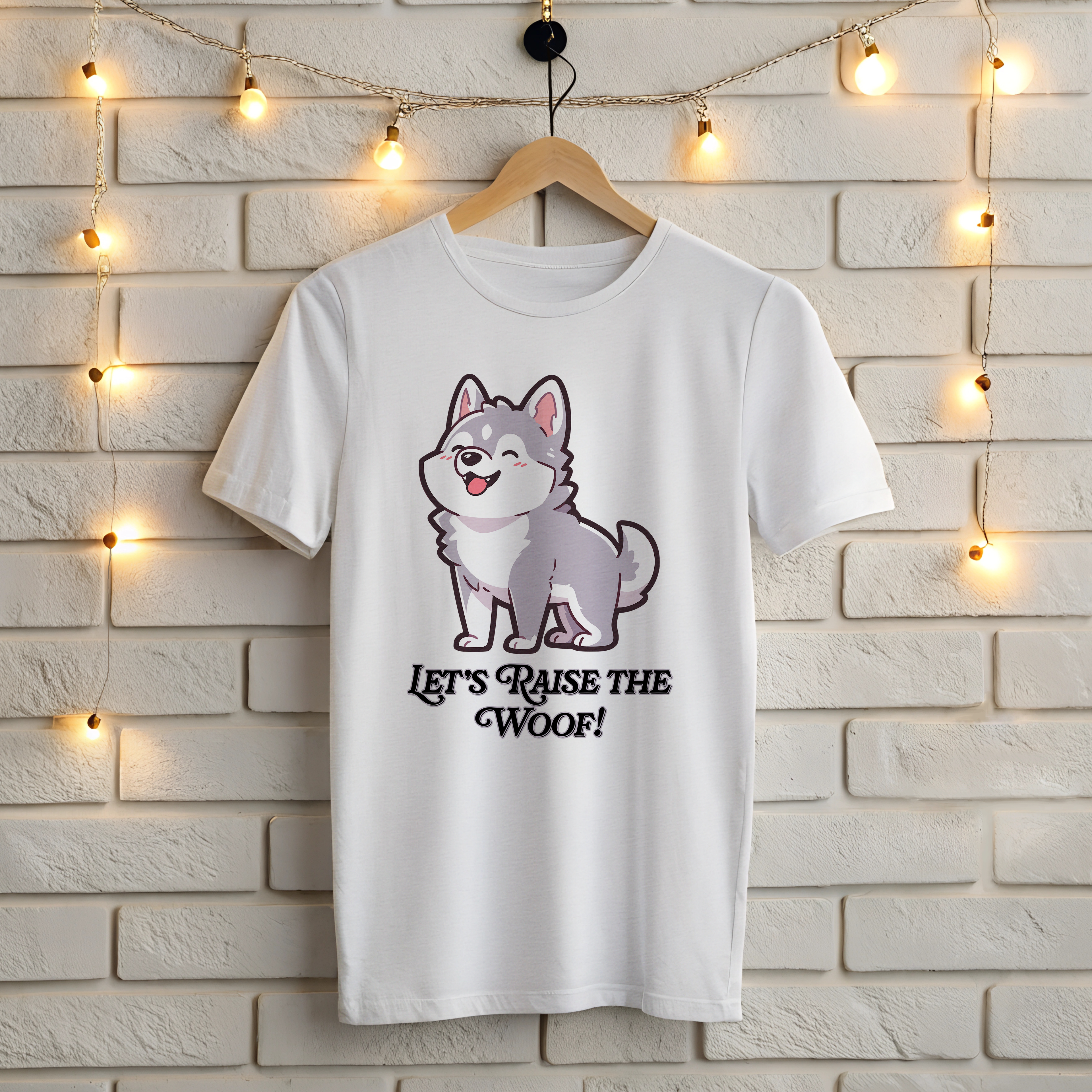 🐾 The Fluff is Strong with This One - Shiba Inu T-Shirt ✨